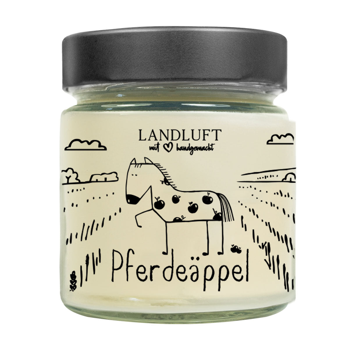 LANDLUFT #Pferdeäppel Duftkerze