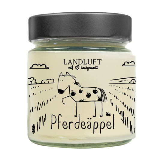 LANDLUFT #Pferdeäppel Duftkerze