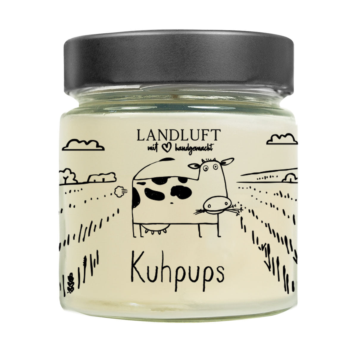 LANDLUFT #Kuhpups Duftkerze