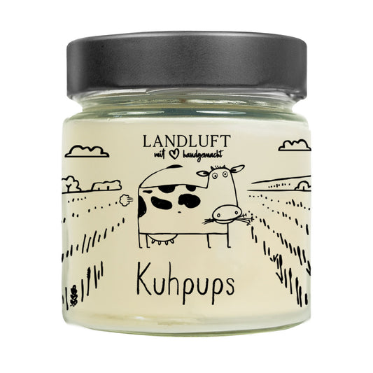 LANDLUFT #Kuhpups Duftkerze
